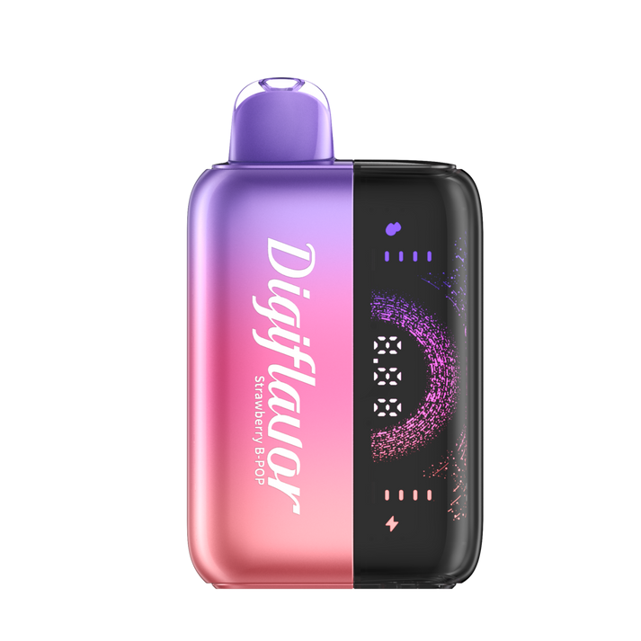 Geek Bar Digi Flavor BRK (Dispo KIT)(20000Puff)(12mL) BRK Dispo + Power Dock - Strawberry B Pop