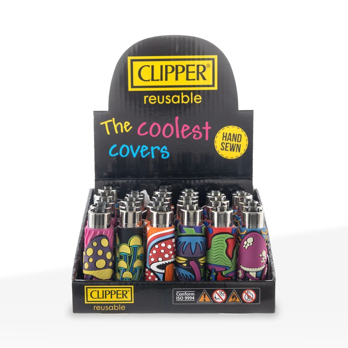 Clipper (DSPLY 30pc)(Lighter) CP11R Reusable Classic Large Group Photo