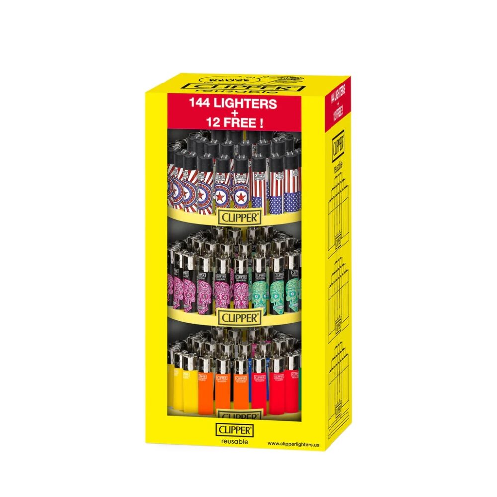 Clipper (DSPLY 144pc)(Lighter) - Carousel Display (SAS)