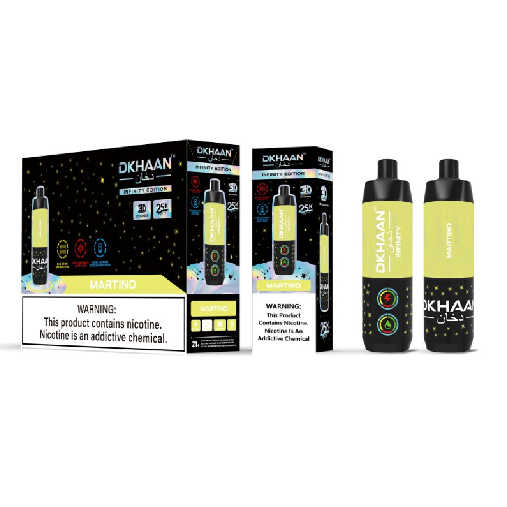 Dkhaan Infinity (Dispo) (25000Puff)(20mL) - Martino with packaging