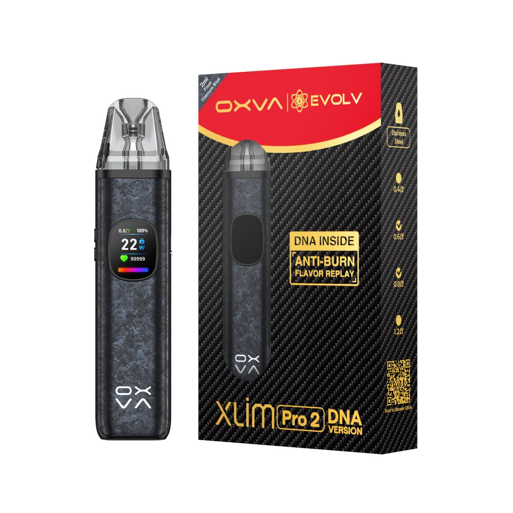 OXVA Xlim Pro 2 Kit (Pod System) DNA Version: Frost Titanium Blue