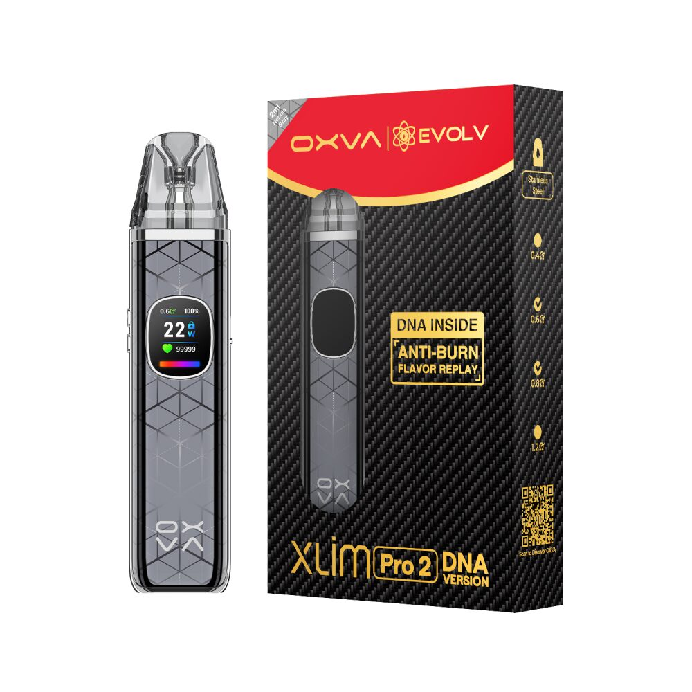 OXVA Xlim Pro 2 Kit (Pod System) DNA Version: Nebula Gray