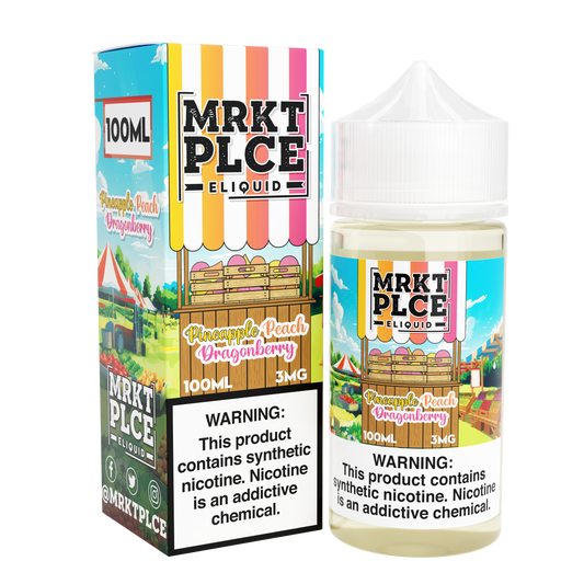 Pineapple Peach Dragonberry by MRKT PLCE Series 100mL with Packaging