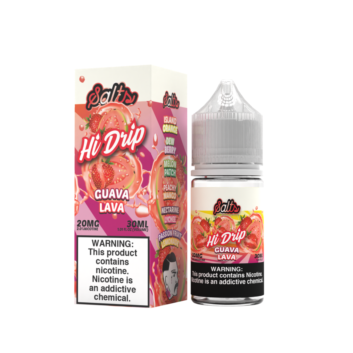 Guava Lava by Hi-Drip Salts Series 30ml with Packaging