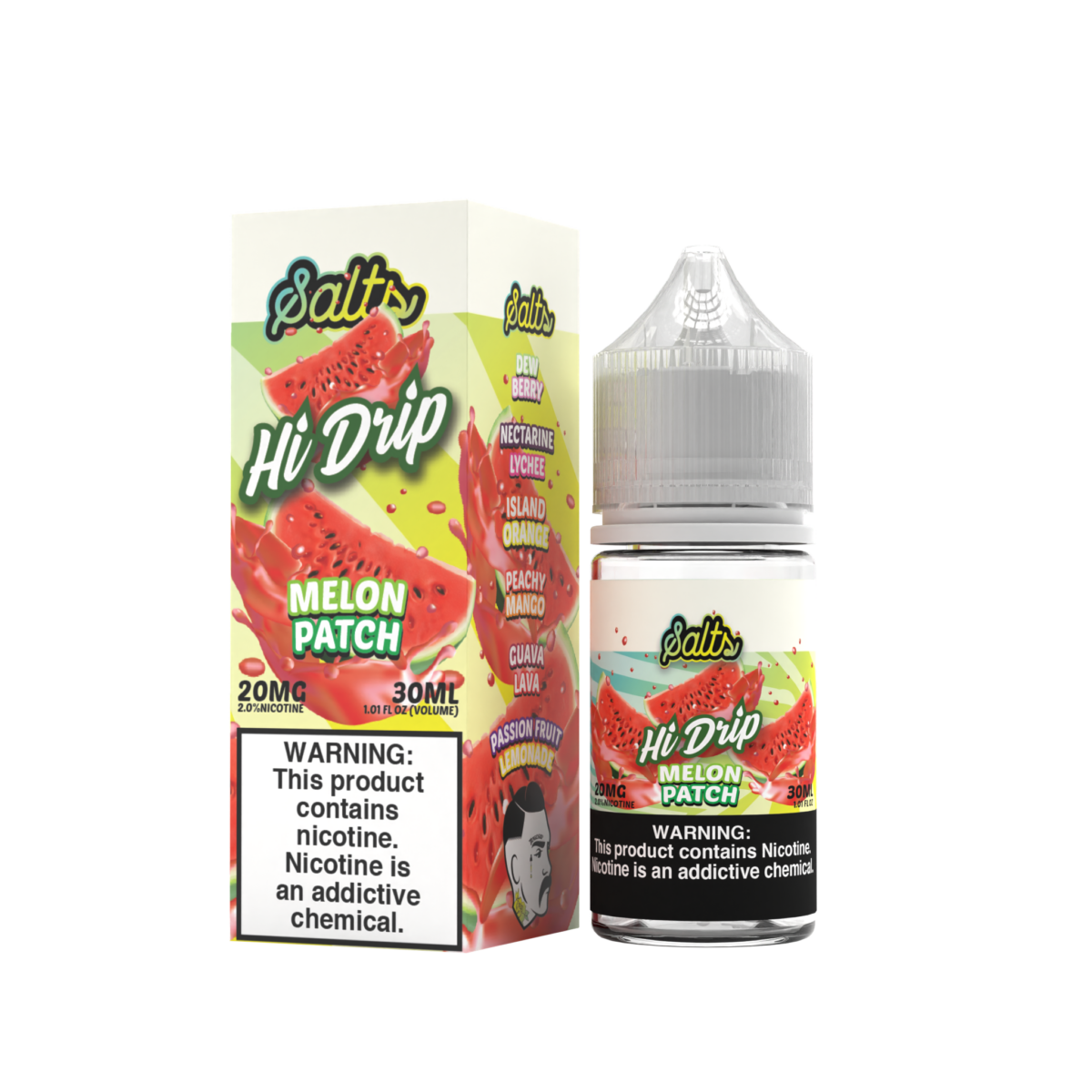 Melon Patch by Hi-Drip Salts Series 30ml with Packaging