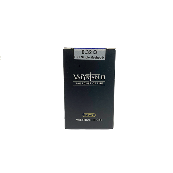 Uwell Valyrian 3 Replacement Coils | 2-Pack |  0.32 ohm with packaging