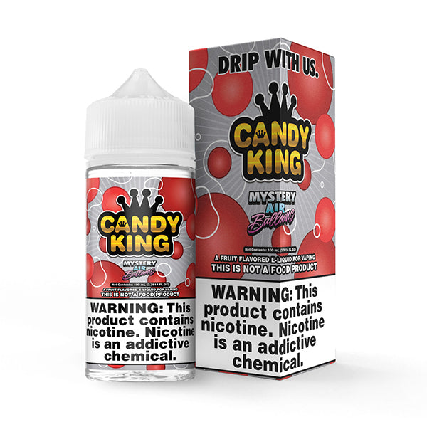 Mystery Air Balloons by Candy King Series E-Liquid 100mL (Freebase) with packaging