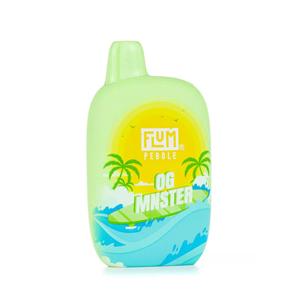 Flum Pebble Disposable | 6000 Puffs | 14mL | 50Mg | Og Monster