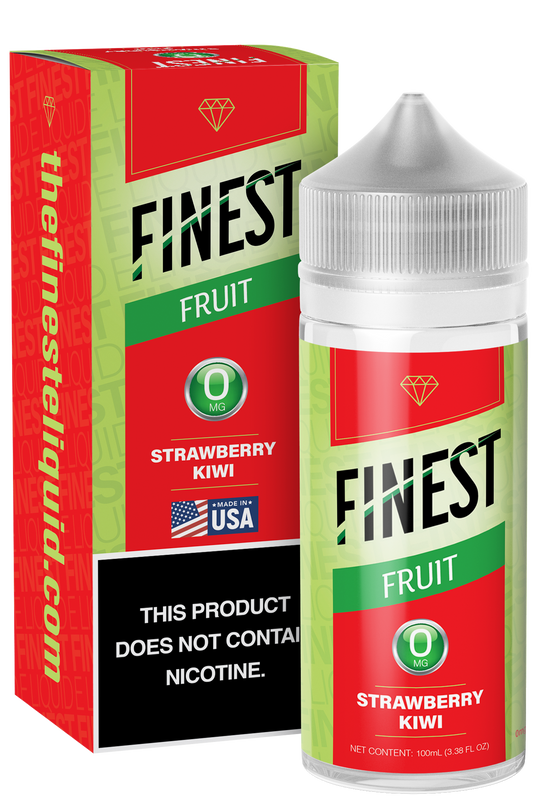 Strawberry Kiwi by Finest E-Liquid 100mL (Freebase) with packaging