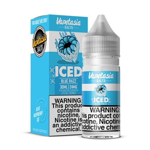 Killer Fruits Blue Razz Iced by Vapetasia Salts 30ml with packaging