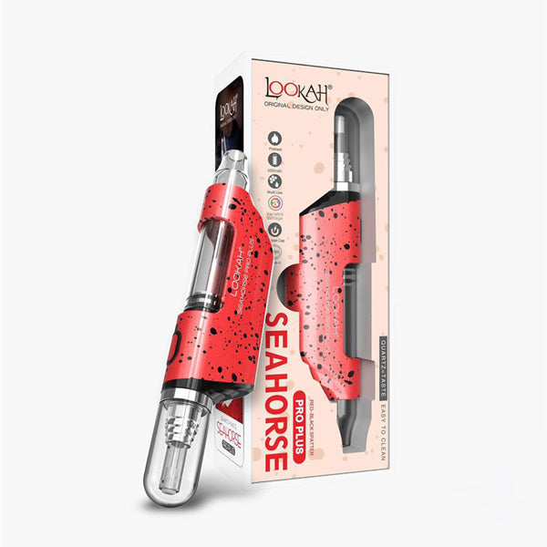 Lookah Seahorse Pro Plus Nectar Collector (650mAh) | Red Black with Packaging