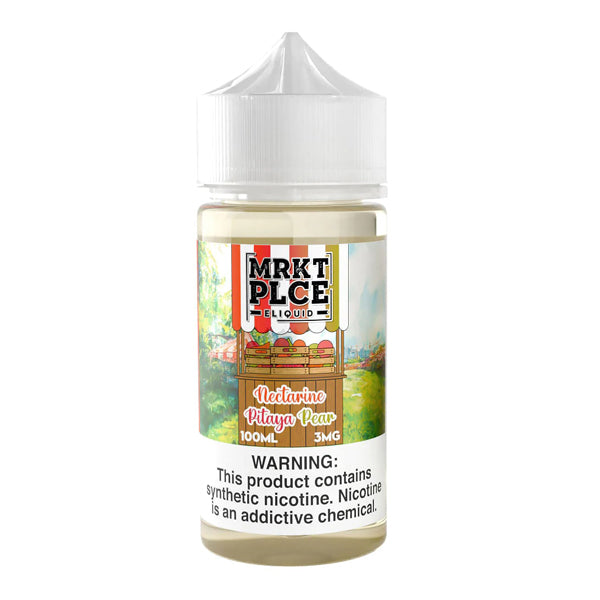 Nectarine Pitaya Pear by MRKT PLCE Series E-Liquid 100mL (Freebase) bottle