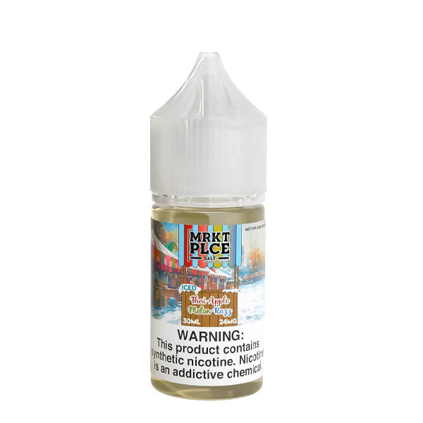 Iced Thai Apple Melon Razz by MRKT PLCE Salt Series E-Liquid 30mL (Salt Nic) bottle