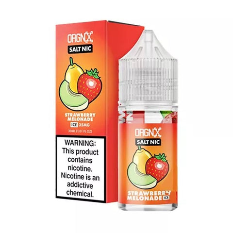 Strawberry Melonade Ice  by ORGNX Salt 30ml with Packaging