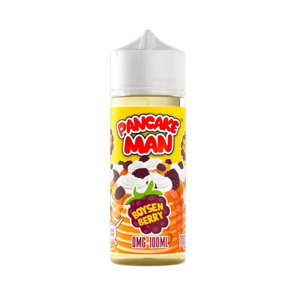 Boysenberry Pancake by Pancake Man Series E-Liquid 100mL (Freebase) bottle