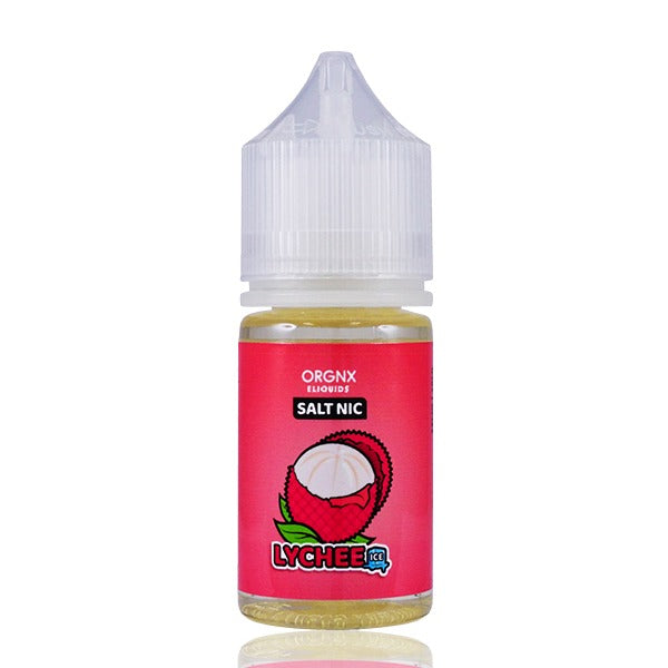 Lychee Ice by ORGNX Salt TFN 30ml bottle