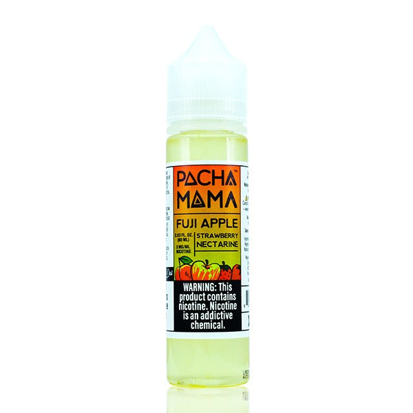 Fuji Apple Strawberry Nectarine by Pachamama eLiquid TFN 60mL bottle