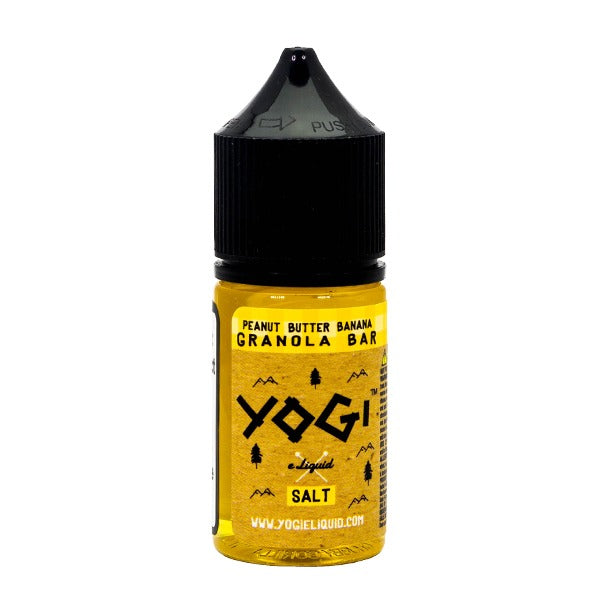 Peanut Butter Banana Granola Bar by Yogi Salt 30ml  bottle