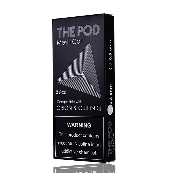 IQS The Pod Mesh Orion Pods (2-Pack) 0.3ohm with Packaging