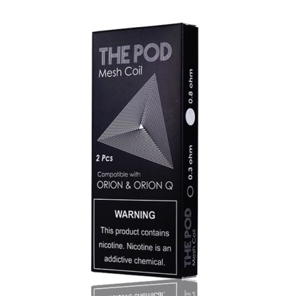 IQS The Pod Mesh Orion Pods (2-Pack) 0.3ohm with Packaging