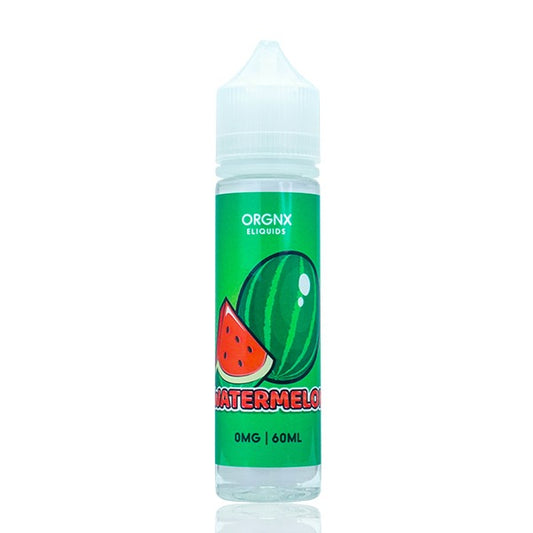 Watermelon Ice by ORGNX Series E-Liquid 60mL (Freebase) bottle