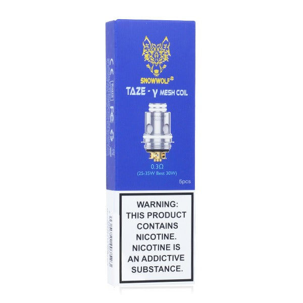 SnowWolf Taze Coils (5-Pack) 0.3ohm Packaging