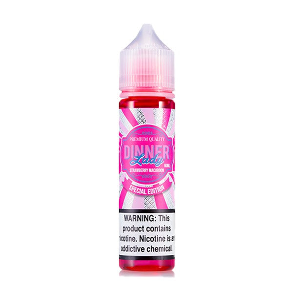 Strawberry Macaroon by Dinner Lady TFN Series 60mL Bottle