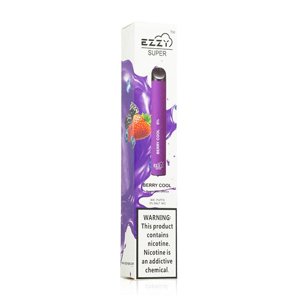 EZZY Super Disposable Device | 800 Puffs | 3.2mL berry cool packaging