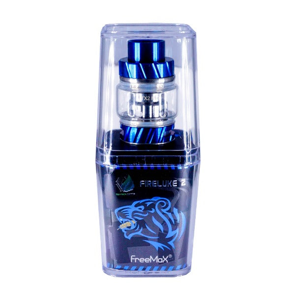 FreeMax Fireluke 2 Sub-Ohm Tank Blue Metal with Packaging