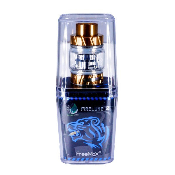 FreeMax Fireluke 2 Sub-Ohm Tank Gold Metal with Packaging