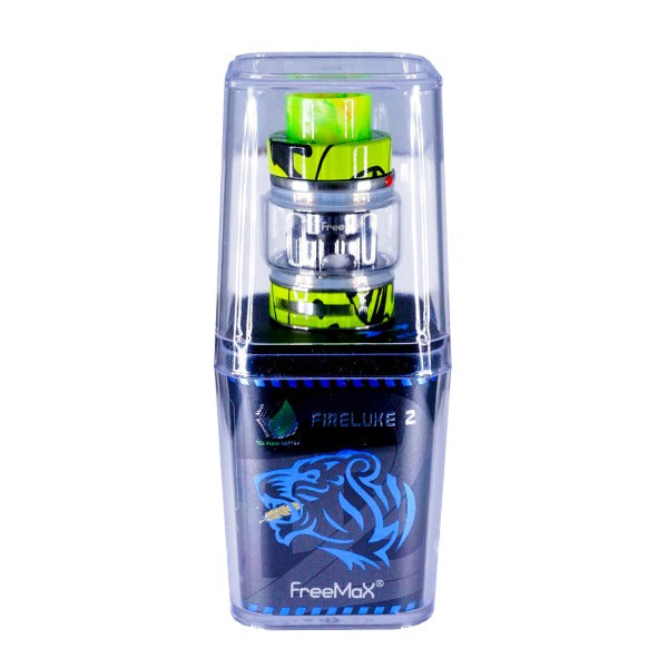 FreeMax Fireluke 2 Sub-Ohm Tank Green Graffiti with Packaging