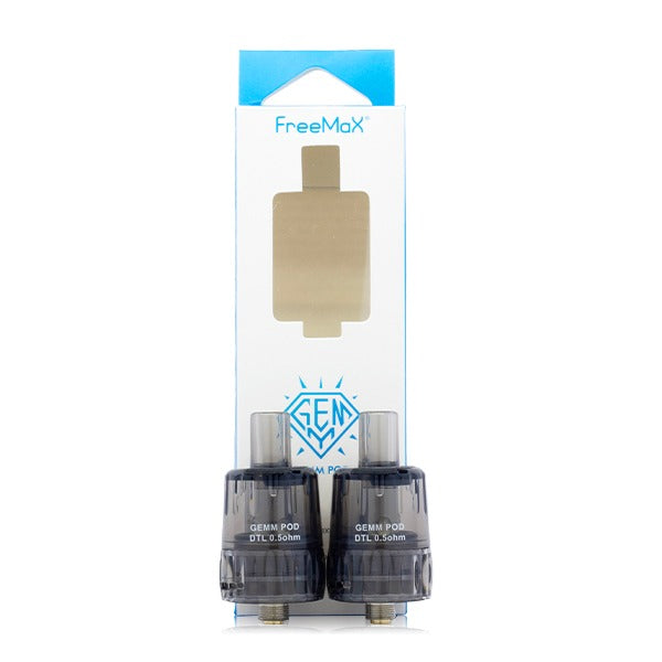 FreeMax GEMM Replacement Pods (2-Pack) with packaging