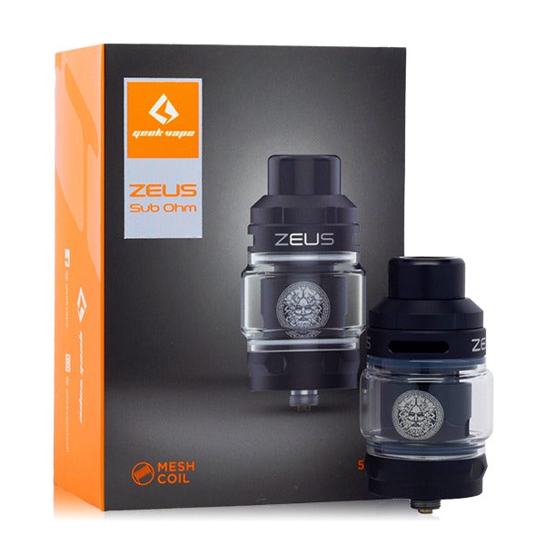 GeekVape Zeus SubOhm Tank with packaging