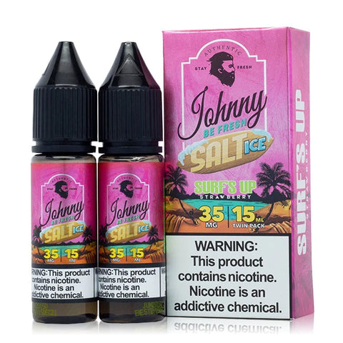 Surfs Up Ice by Johnny Be Fresh Salt 30ml with packaging