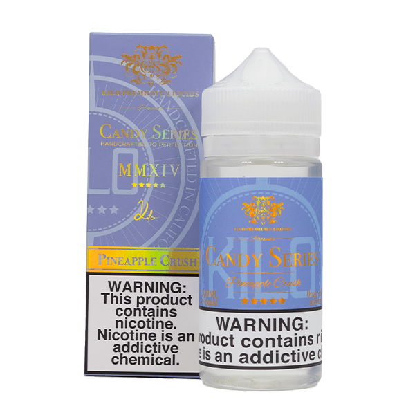 KILO CANDY SERIES | Pineapple Crush 100ML eLiquid with packaging