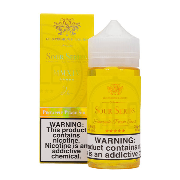 Pineapple Peach Sours By Kilo Sour Series 100ml Vaporstock 8829