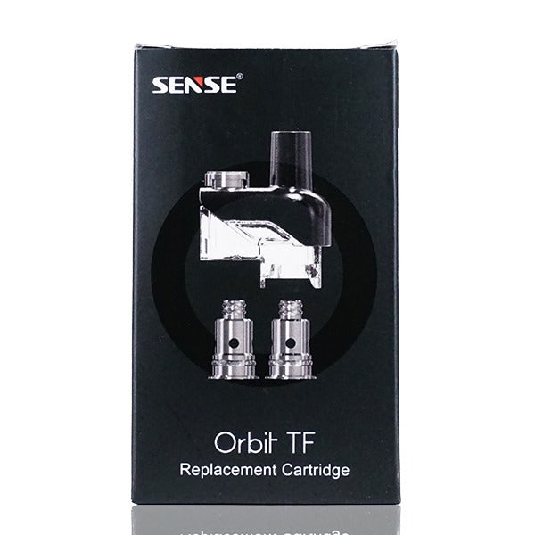 Sense Orbit TF Replacement Cartridge Pack (1 Cartridge + 2 Coils) packaging