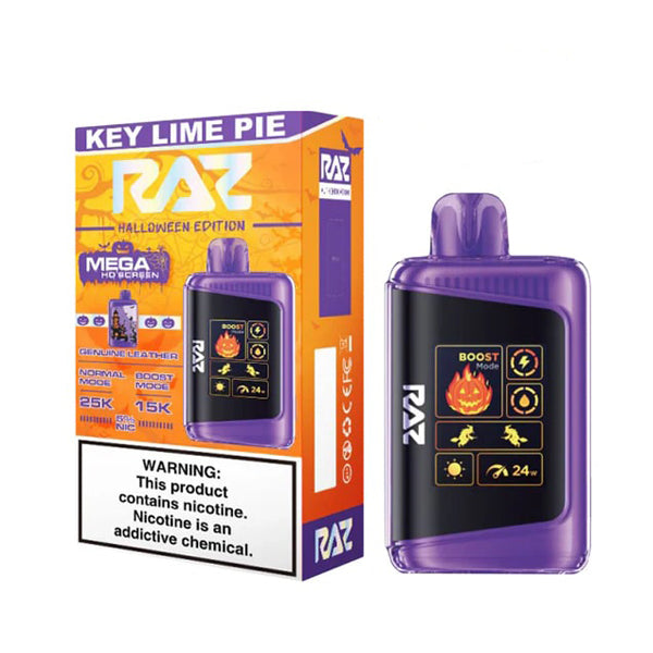 RAZ DC25000 Disposable | 25000 Puffs | 16mL | 50mg | Key Lime with packaging