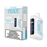 RAZ TN9000 Disposable 9000 Puffs 12mL 50mg clear packaging