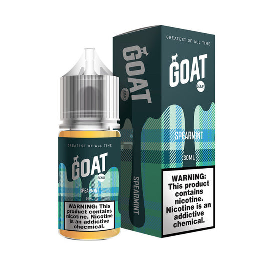 Spearmint by GOAT Salts Drip More 30mL with Packaging