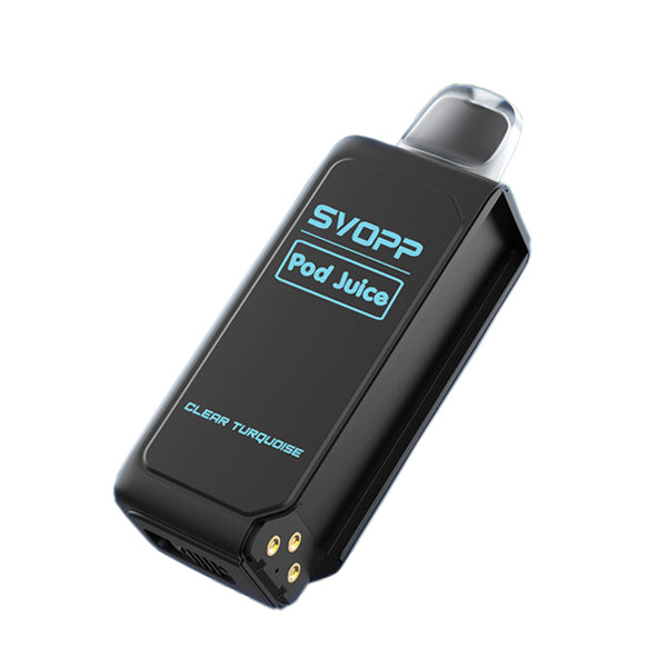 SVOPP Pod Juice Pods 30000 Puff 13mL 50mg (Pod Only) | Clear Turquiose