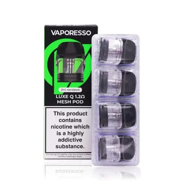 Vaporesso Luxe Q Pod (4-Pack) | 1.2ohm 2ml with Packaging