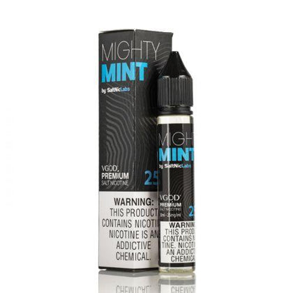 Mighty Mint by VGOD Salt 30mL with packaging