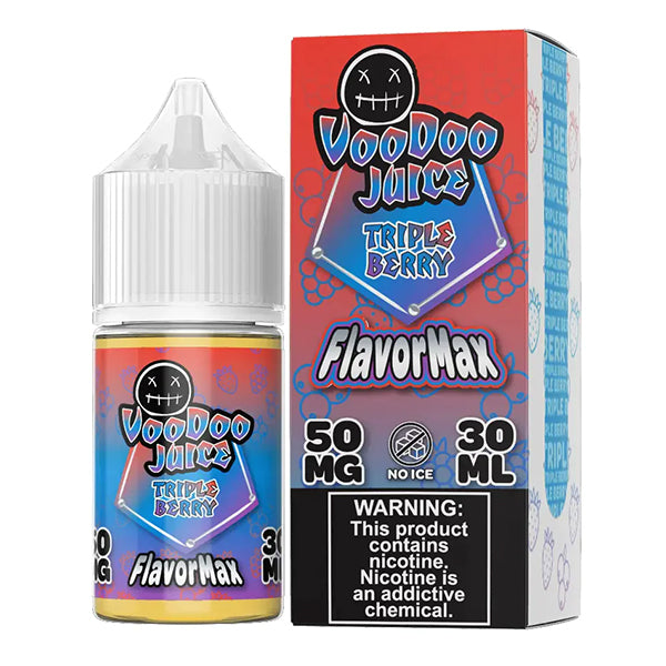 Triple Berry by Voodoo Juice FlavorMax Salts Series 30mL with Packaging