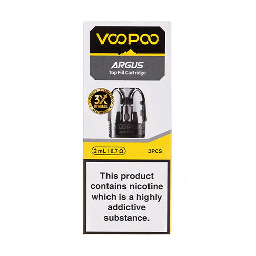 Voopoo Argus Pod (3-Pack) top fill 2mL 0.7ohm with Packaging