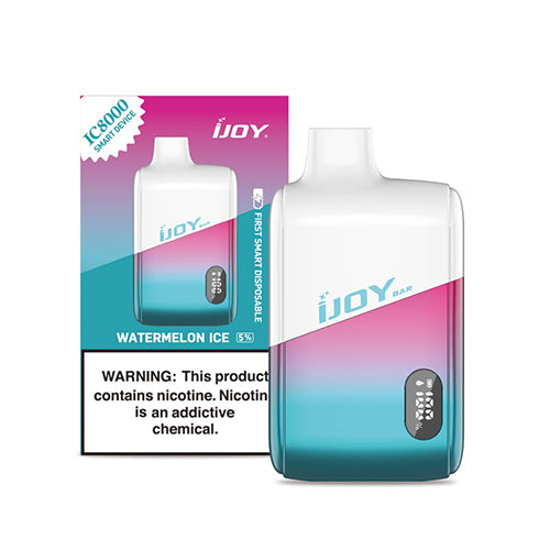 IJoy Bar IC8000 Disposable | 8000 Puffs | 18mL | 50mg | watermelon ice with packaging