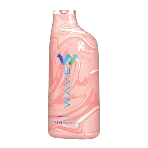 Wave Nicotine Disposable | 8000 Puff | 18mL | 50mg | gummy mint