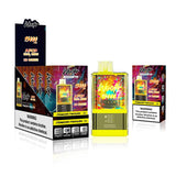 Woofr Disposable 15,000 Puffs 20mL 50mg strawberry pina colada with packaging