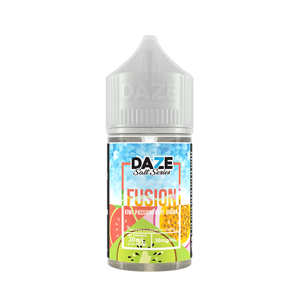 Kiwi Passion Guava Iced by 7Daze Fusion Salt 30mL bottle