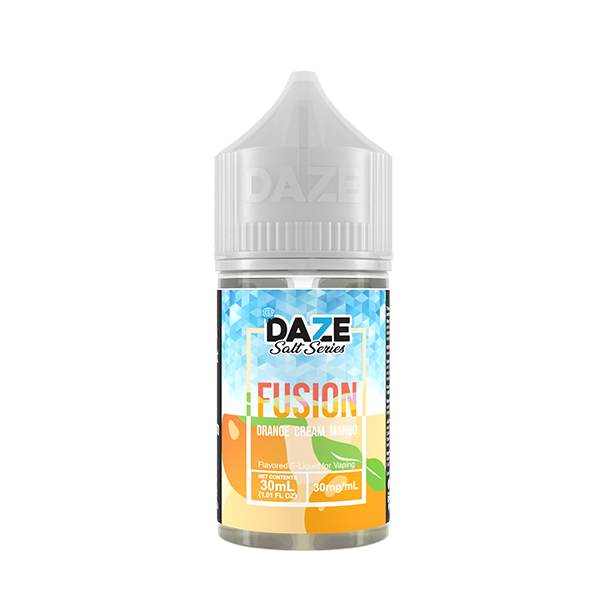 Orange Cream Mango Iced by 7Daze Fusion Salt 30mL bottle